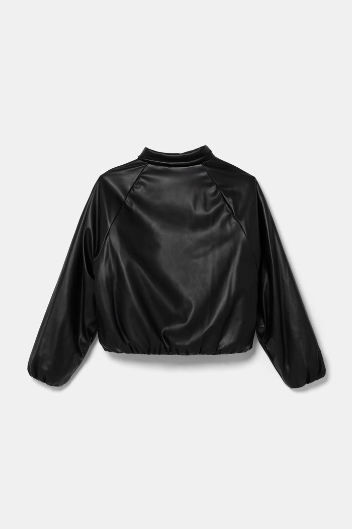 Παιδικό μπουφάν Guess J5RL14.WFV60.PPYA μαύρο SS25