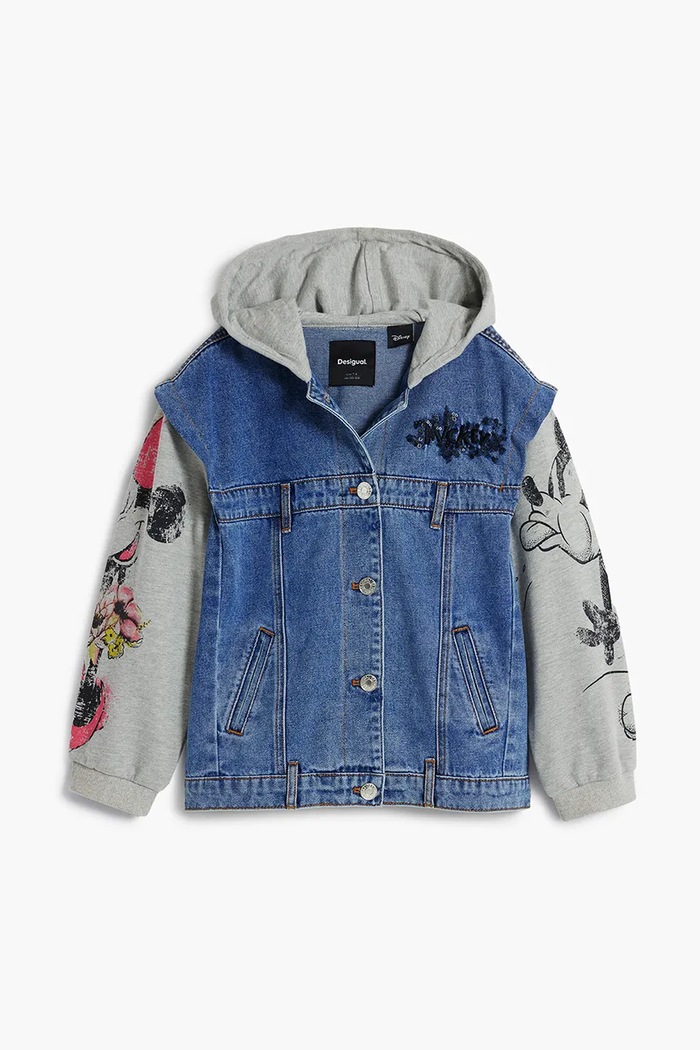 Desigual Geacă copii 25SGED03 albastru SS25