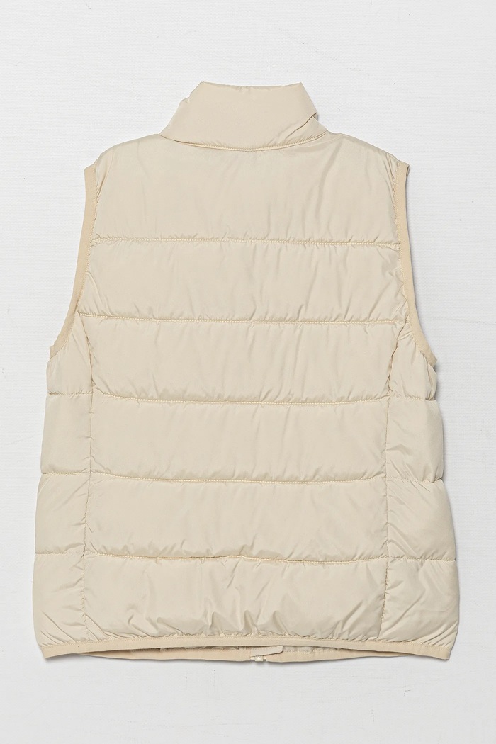 Detská vesta EA7 Emporio Armani 8NFQ08.FNF8Z béžová SS25