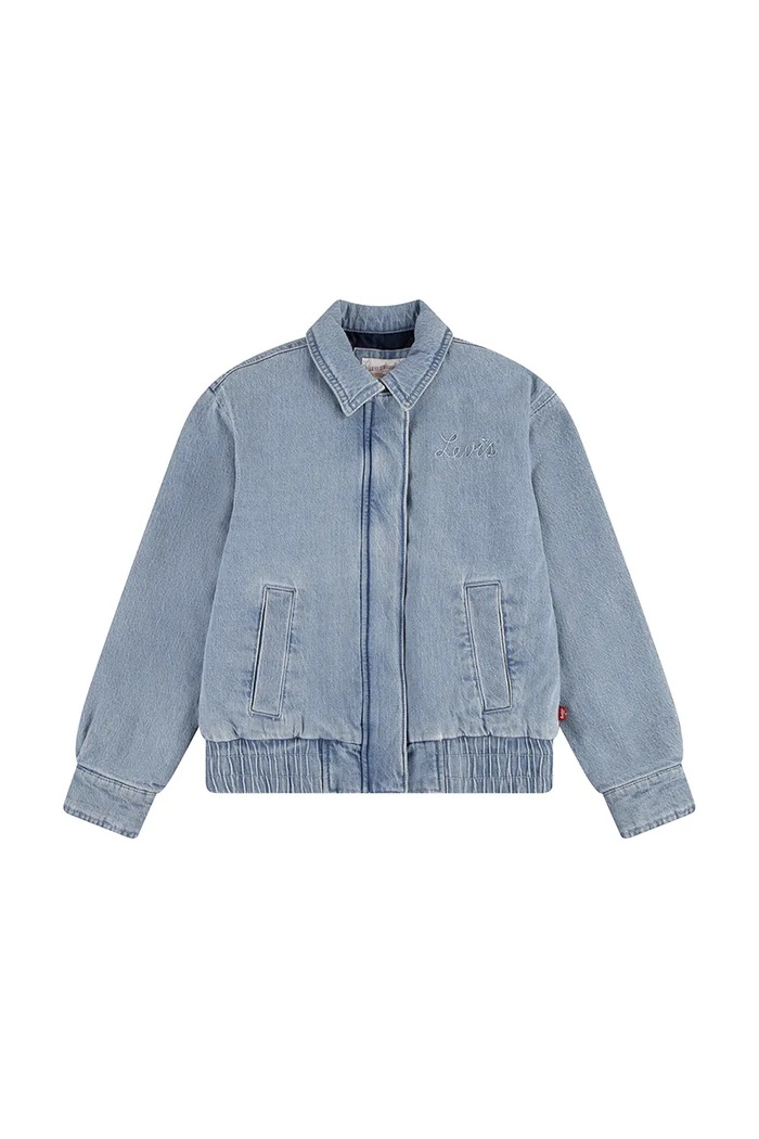 Levi's Geacă de blugi pentru copii RETRO DENIM TRUCKER 3EM275 albastru SS25