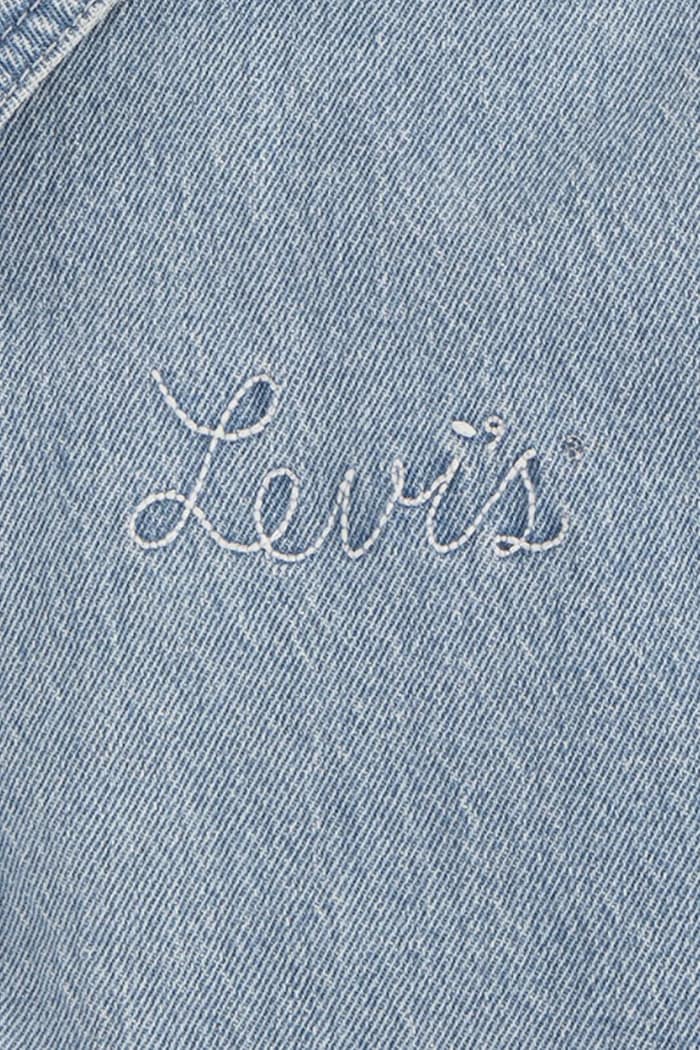 Geacă de blugi pentru copii RETRO DENIM TRUCKER Levi's 3EM275 albastru