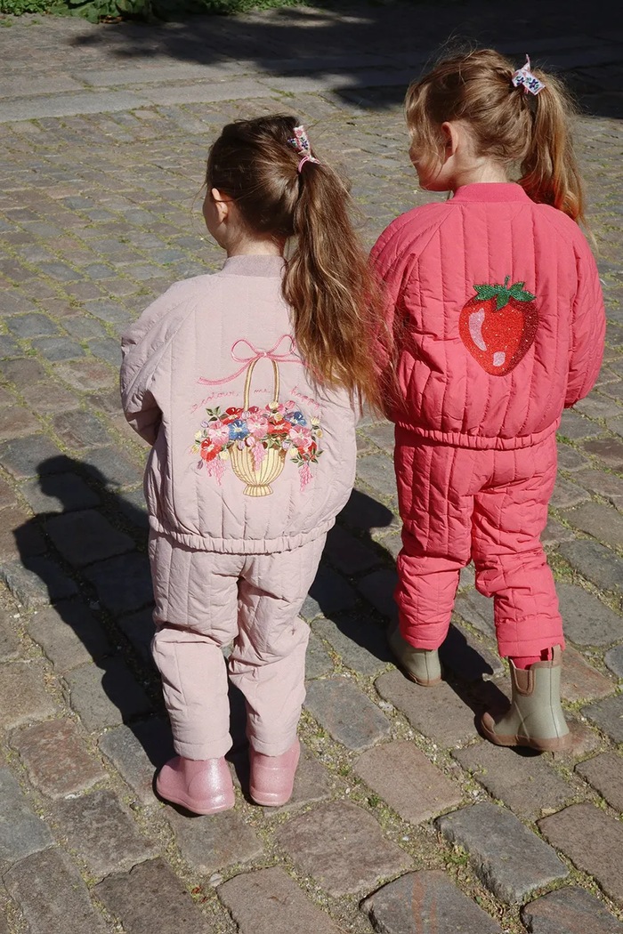 Konges Sløjd kurtka bomber dziecięca JUNO SPARKLE BOMBER JACKET KS102314