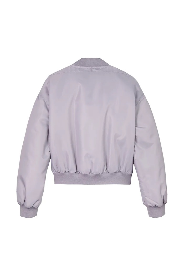 Calvin Klein Jeans kurtka bomber dziecięca IG0IG02956.PPYA fioletowy SS25