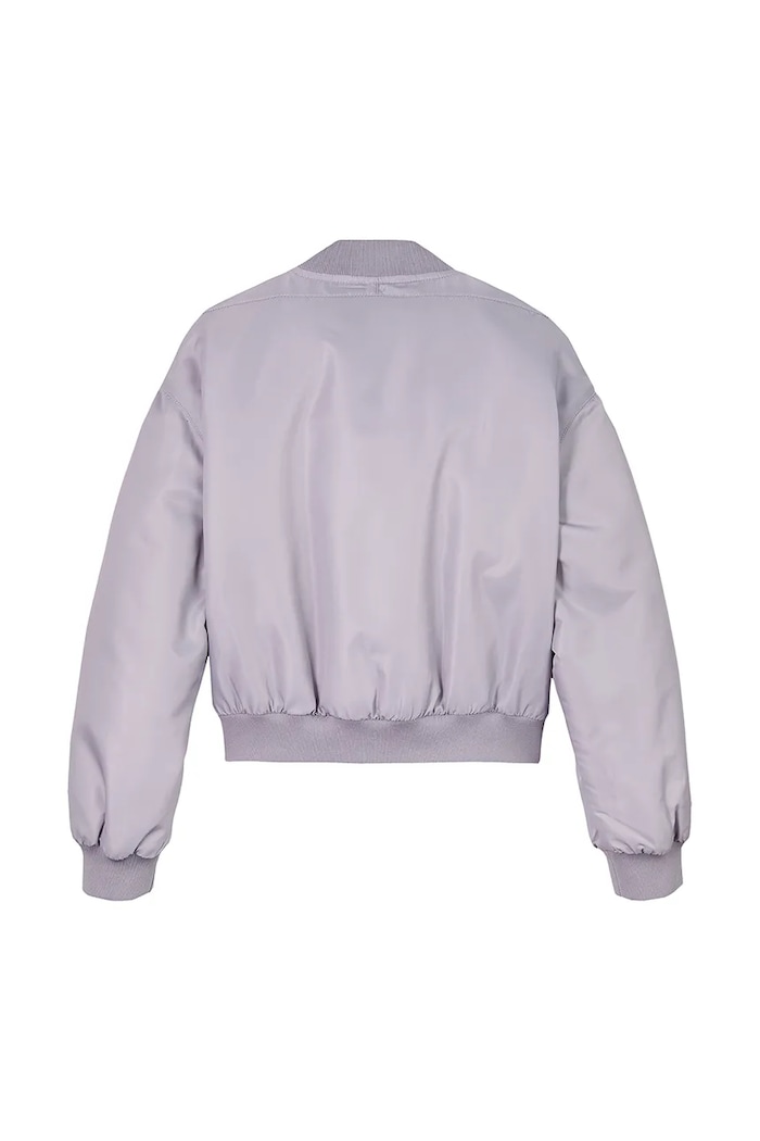 Calvin Klein Jeans kurtka bomber dziecięca IG0IG02956.PPYA fioletowy SS25