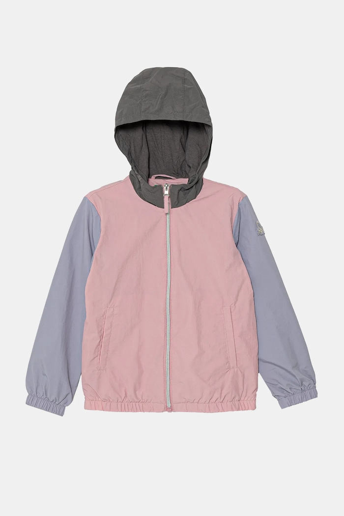 Детско яке United Colors of Benetton без изолация розов 2IGGCN05Y.G.Seasonal