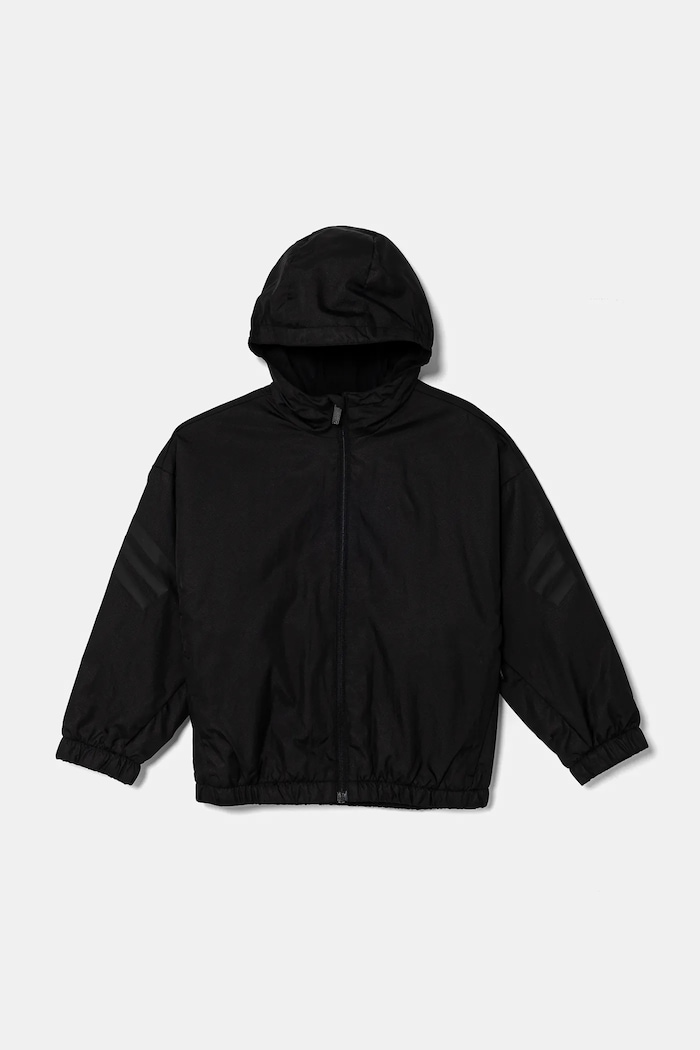adidas kurtka dziecięca JC9441 czarny SS25