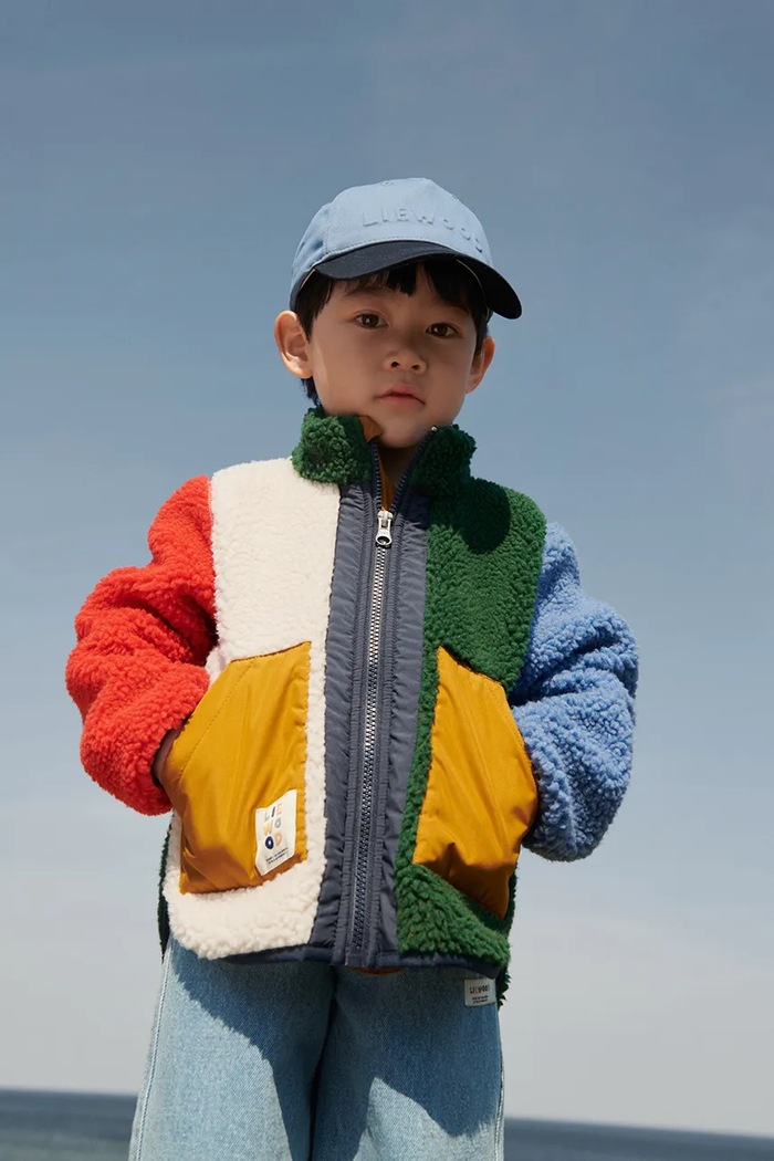 Παιδικό μπουφάν Liewood Noam Pile Jacket άλλο πολύχρωμο LW20017