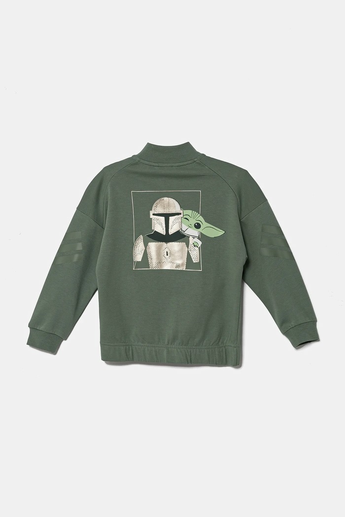 Chłopiec adidas bluza dziecięca JF3653 zielony