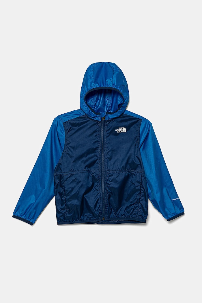 The North Face geacă copii KID TNF CYCLONE WIND JACKET necaptusit albastru NF0A8ANTD1R1
