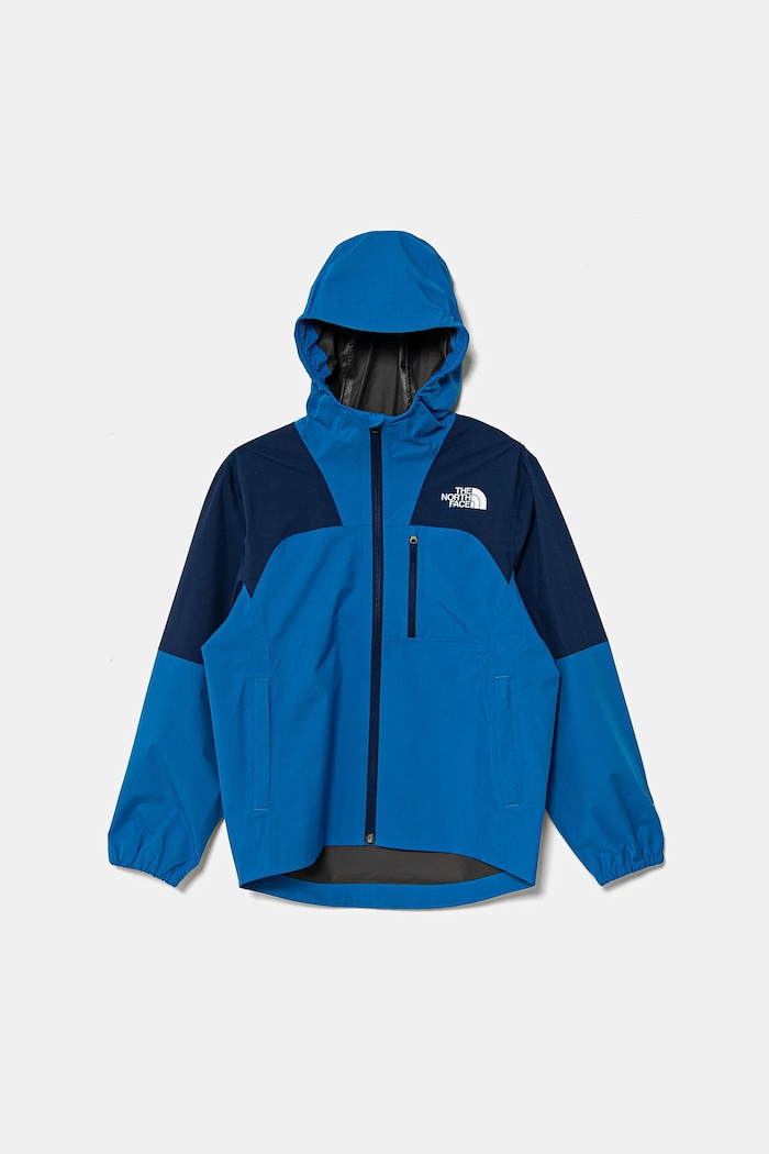 The North Face rövid kabát TEEN HIKE PACKABLE SHELL nem bélelt kék NF0A8AY459J1