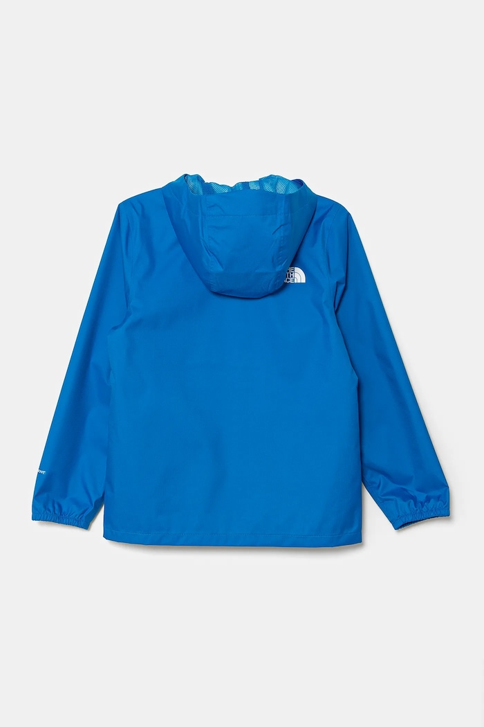 The North Face kurtka dziecięca TEEN ZIPLINE RAIN JACKET NF0A8B7ZT4S1 niebieski SS25