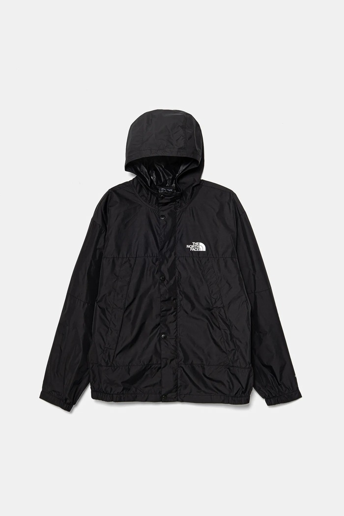 The North Face geaca copii TEEN MOUNTAIN WIND JACKET necaptusit negru NF0A8B80JK31