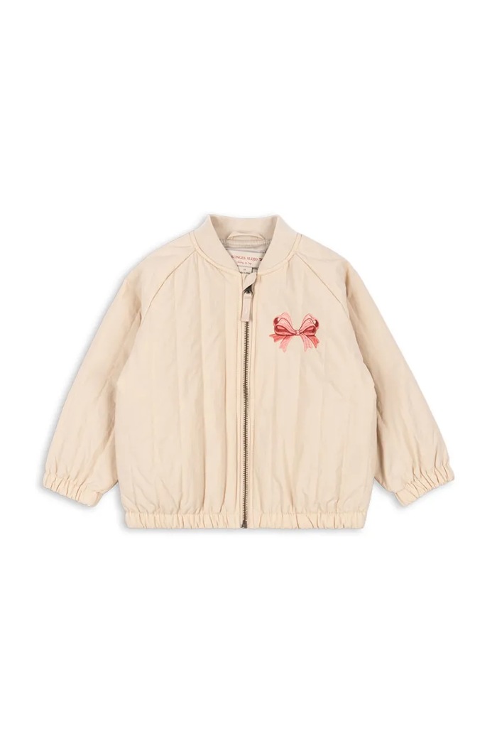 Băieți Konges Sløjd geacă bomber pentru copii JUNO BOMBER JACKET KS102313 bej