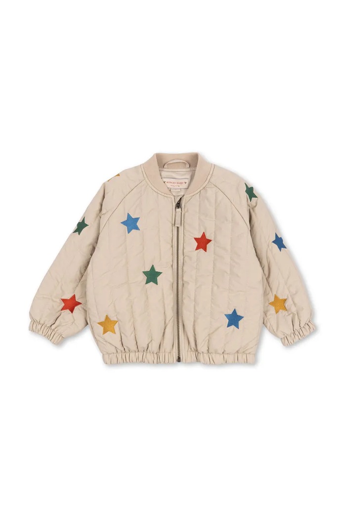 Konges Sløjd kurtka bomber dziecięca JUNO BOMBER JACKET KS102313 beżowy SS25