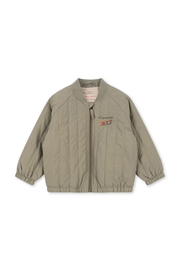 Chłopiec Konges Sløjd kurtka bomber dziecięca JUNO BOMBER JACKET KS102313 zielony