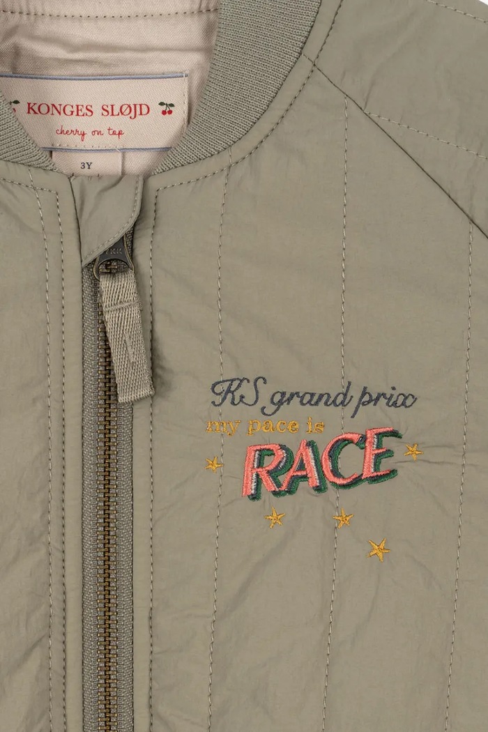 Konges Sløjd kurtka bomber dziecięca JUNO BOMBER JACKET KS102313 zielony