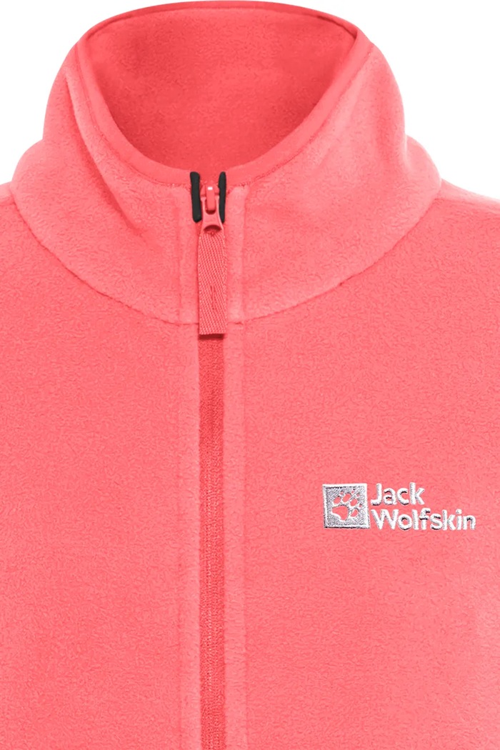 Detská mikina Jack Wolfskin TAUNUS JACKET K 1609482.164.176 ružová