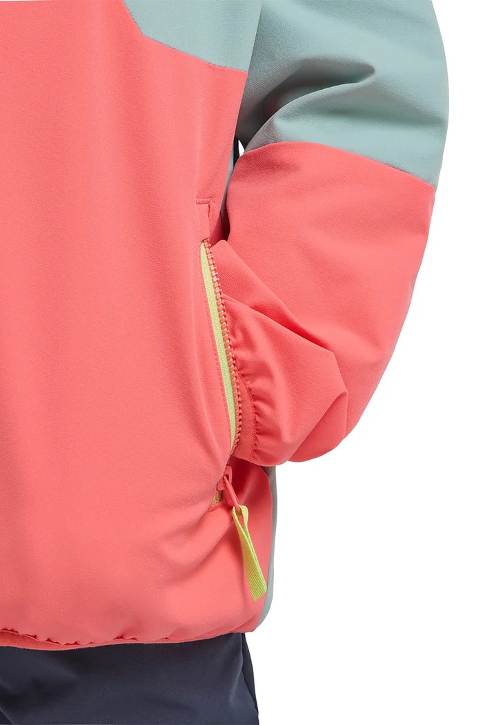 Детско яке Jack Wolfskin TURBULENCE HOODED JKT K A63683.164.176