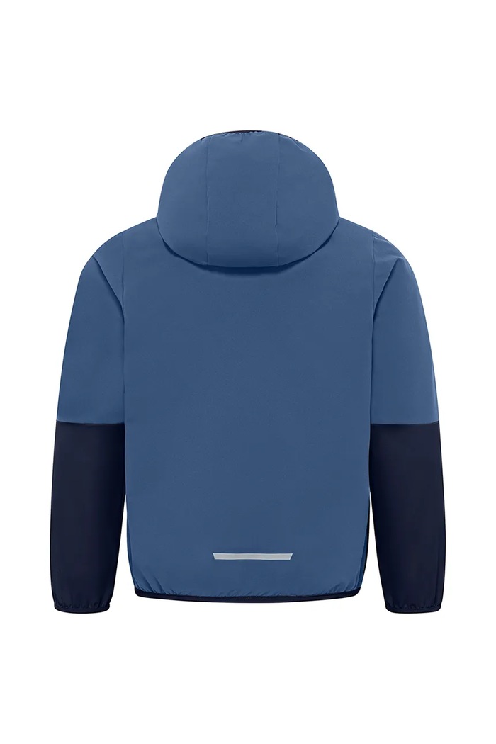 Αγορίστικα Παιδικό μπουφάν Jack Wolfskin TURBULENCE HOODED JKT K A63683.164.176 σκούρο μπλε