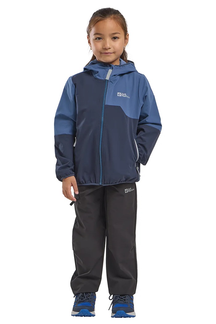 Παιδικό μπουφάν Jack Wolfskin TURBULENCE HOODED JKT K A63683.92.152