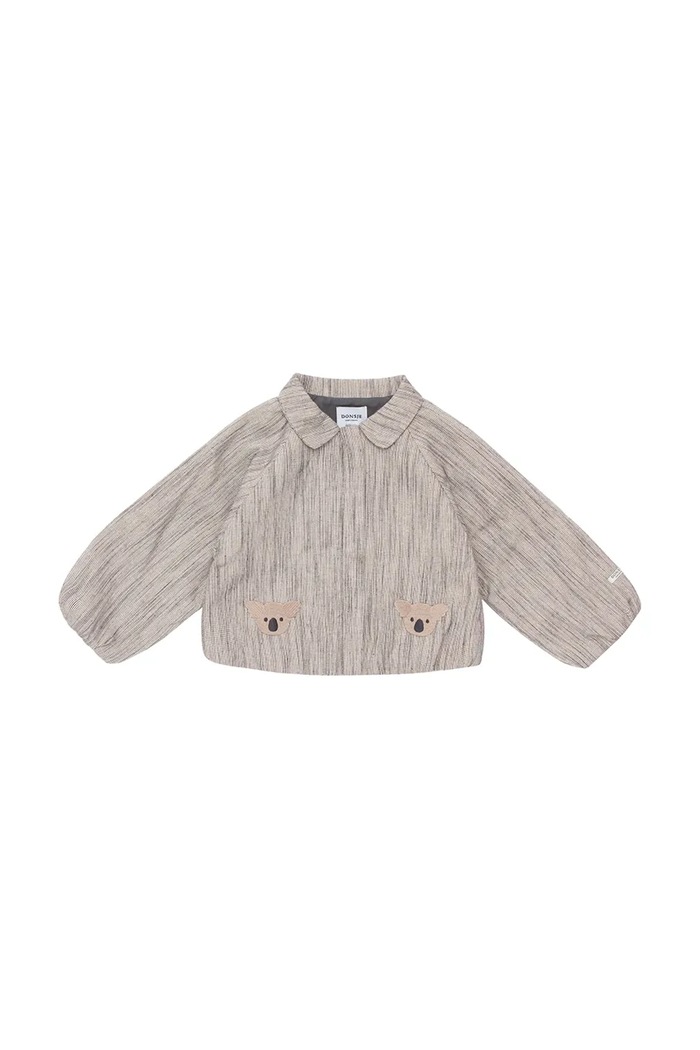 Donsje kurtka niemowlęca Corneel Jacket Koala 3036102 szary SS25
