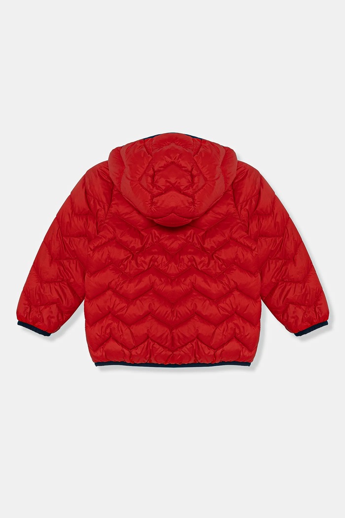 United Colors of Benetton geaca copii 2TWDGN02V.P.Season.PPYA rosu SS25