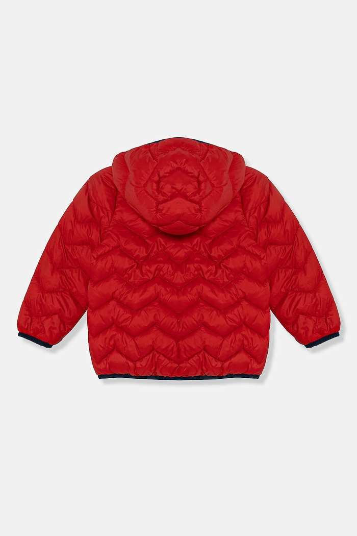 United Colors of Benetton geaca copii 2TWDGN02V.P.Season.PPYA rosu SS25