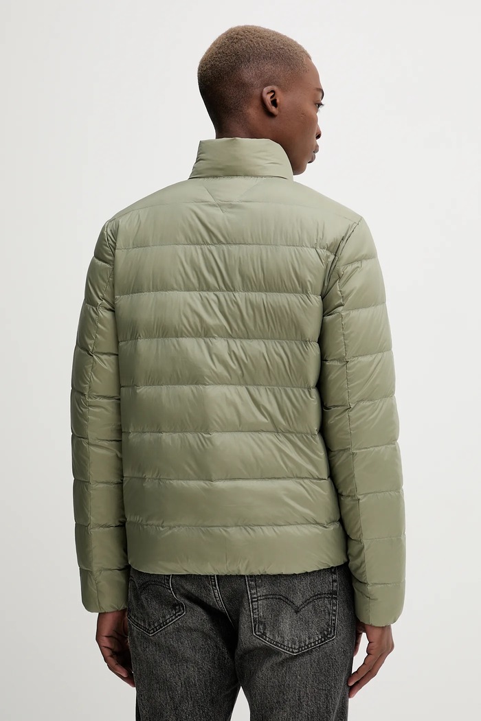Oblečenie Páperová bunda Tommy Jeans DM0DM20658 zelená