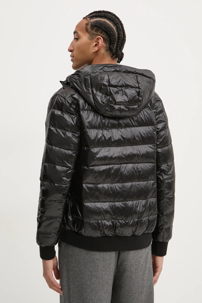 Пухено яке Tommy Jeans DM0DM20659 черен SS25