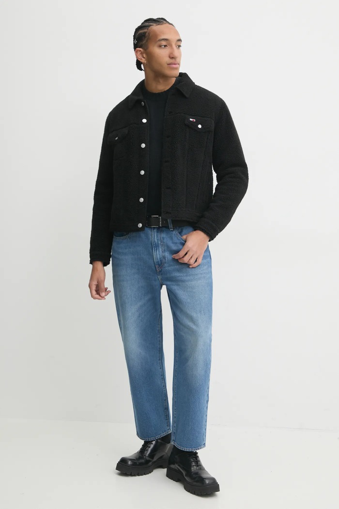 Tommy Jeans Μπουφάν Tommy Jeans DM0DM21093 μαύρο SS25