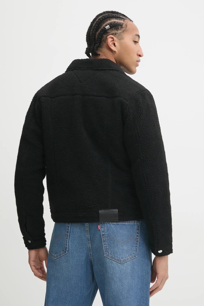 Ρούχα Tommy Jeans Μπουφάν Tommy Jeans DM0DM21093 μαύρο