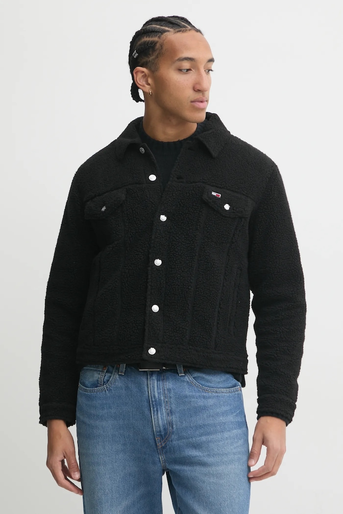 Μπουφάν Tommy Jeans Tommy Jeans DM0DM21093 μαύρο