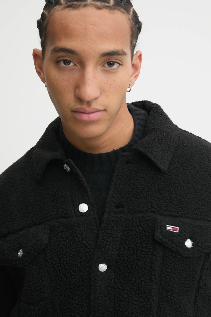 Μπουφάν Tommy Jeans Tommy Jeans μαύρο DM0DM21093
