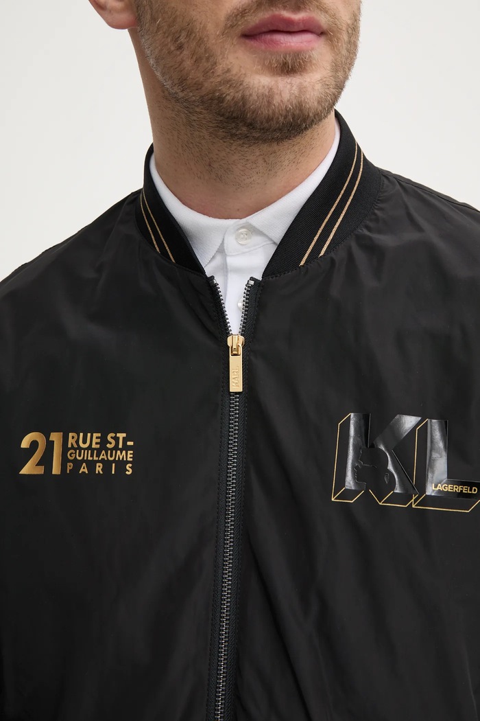 Bomber jakna Karl Lagerfeld 505405.551501 črna
