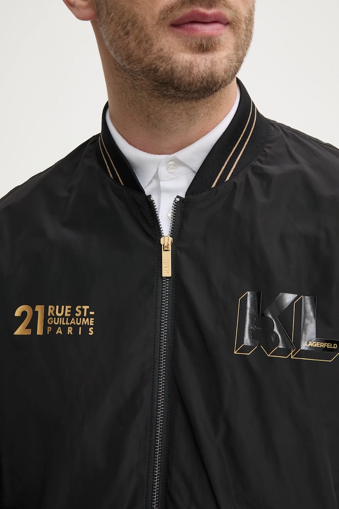 Bomber jakna Karl Lagerfeld 505405.551501 črna