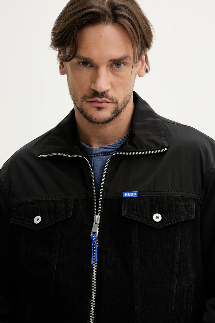 Kurtka HUGO Blue 50530803 czarny