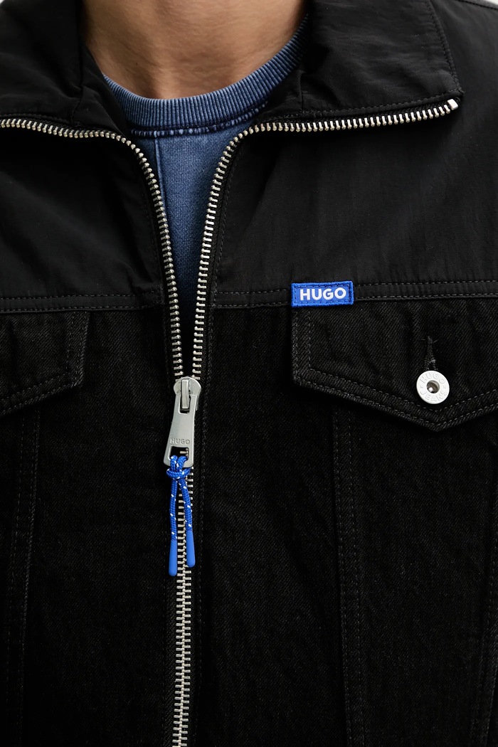 Kurtka HUGO Blue czarny 50530803