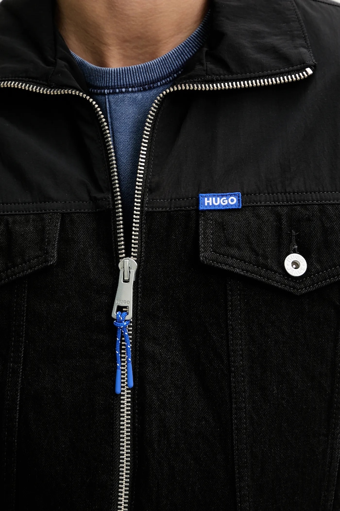 Kurtka HUGO Blue czarny 50530803