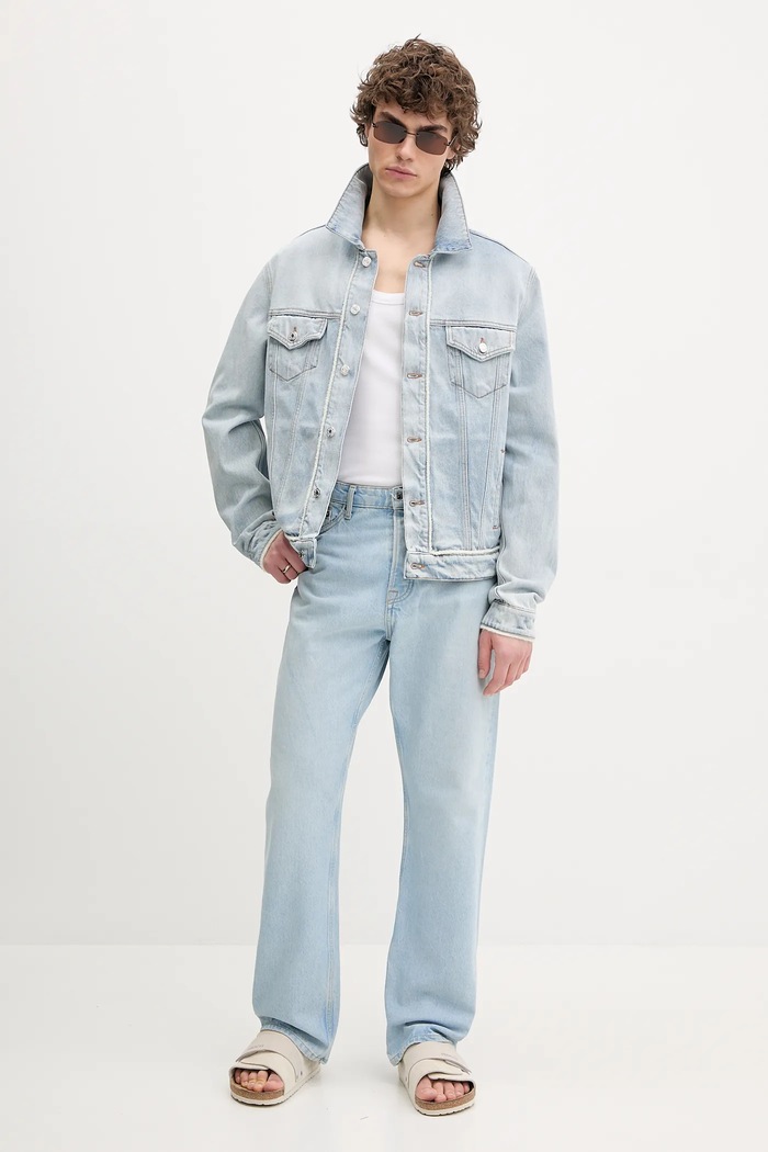Traper jakna MSGM 3840MH233.257089 plava SS25