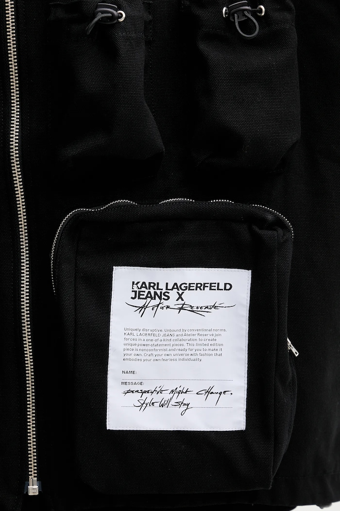 Bavlnená bunda Karl Lagerfeld Jeans A1M15050