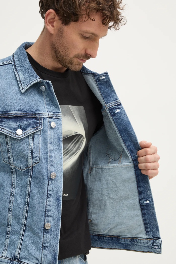 Calvin Klein Jeans kurtka jeansowa J30J326552