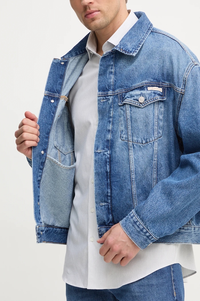 Calvin Klein Jeans Džínová bunda Calvin Klein Jeans J30J327027