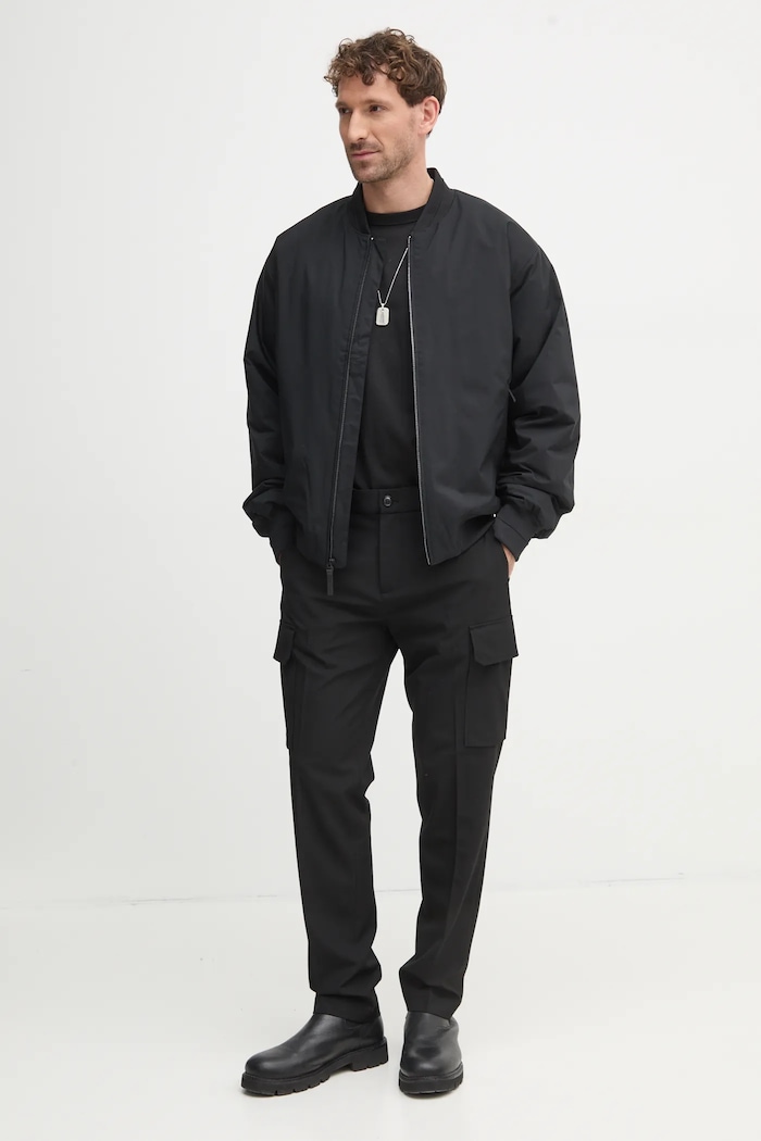 Calvin Klein bomber dzseki 00040EM567 fekete SS25