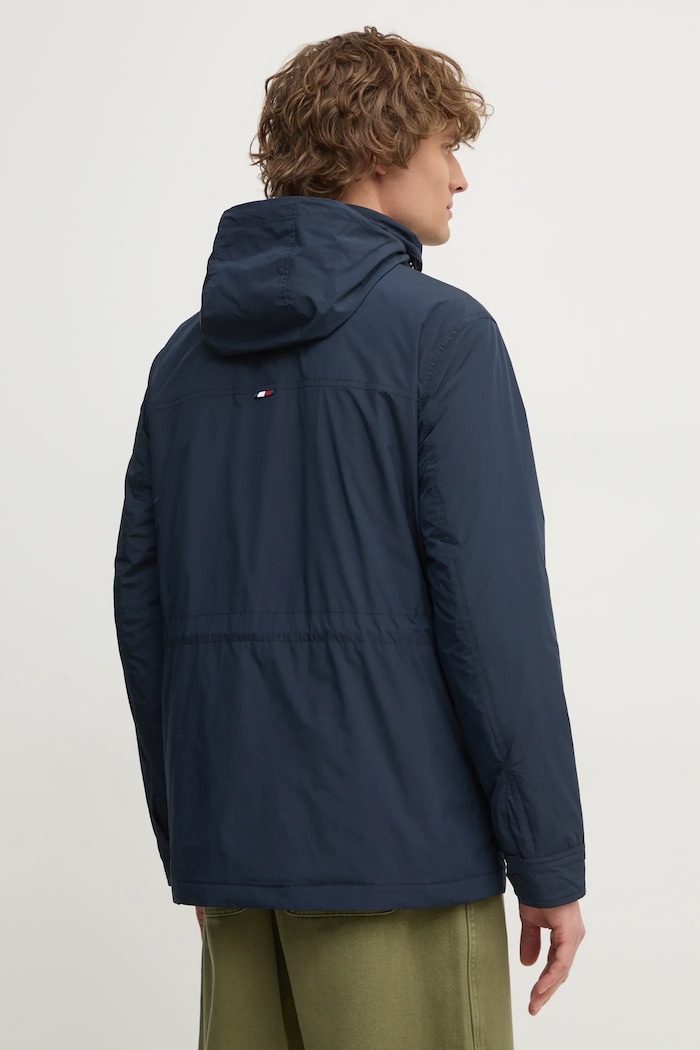 Odzież Tommy Hilfiger Kurtka MW0MW37632 granatowy
