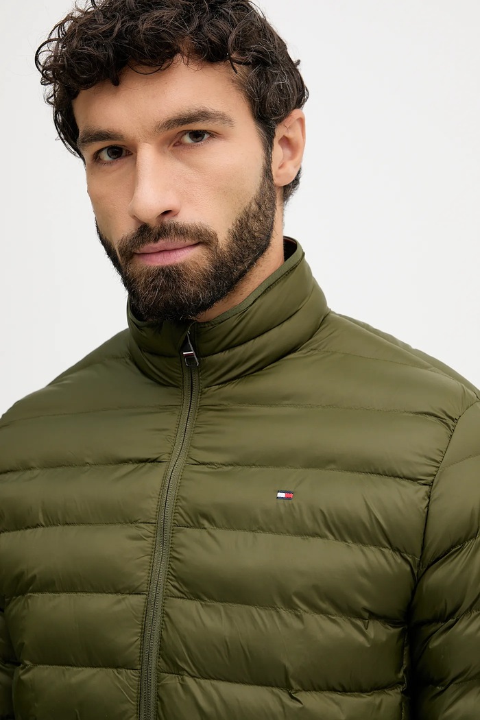 Bunda Tommy Hilfiger zelená MW0MW37634