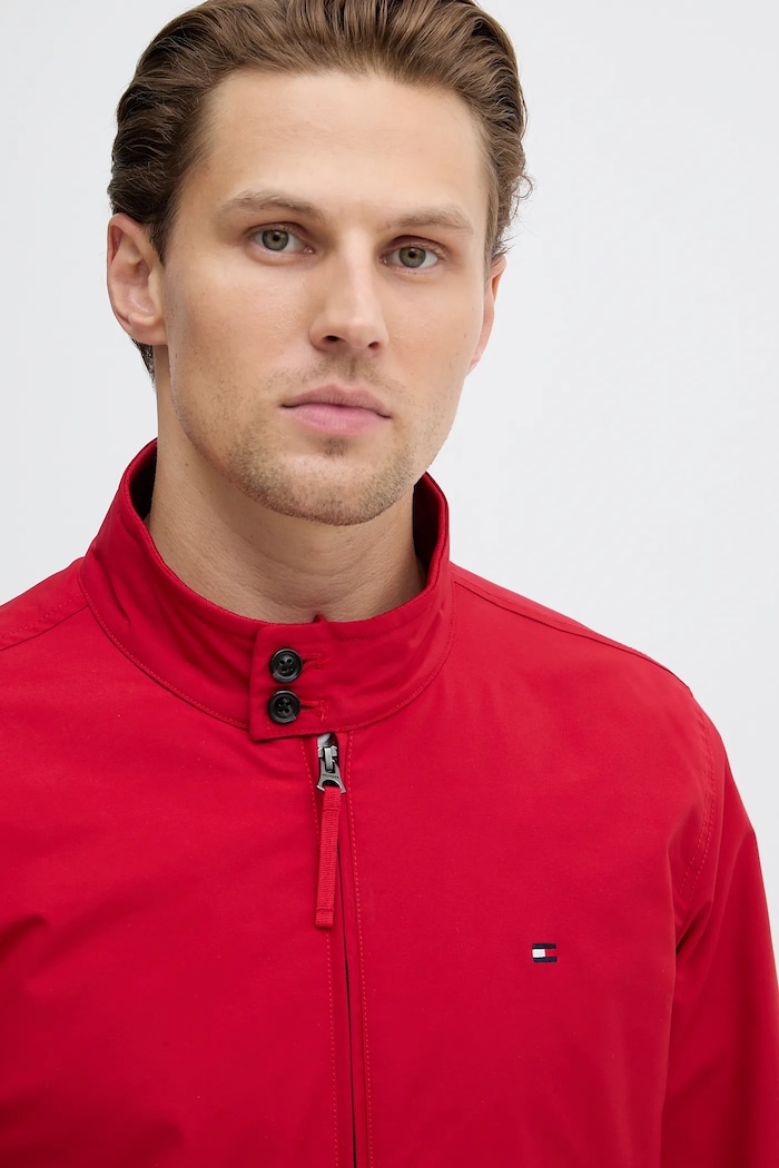 Tommy Hilfiger rövid kabát piros MW0MW37647