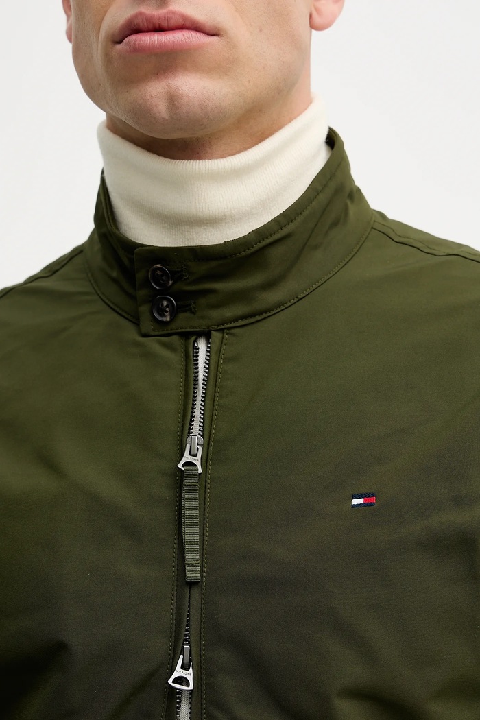 Μπουφάν Tommy Hilfiger MW0MW37647 πράσινο