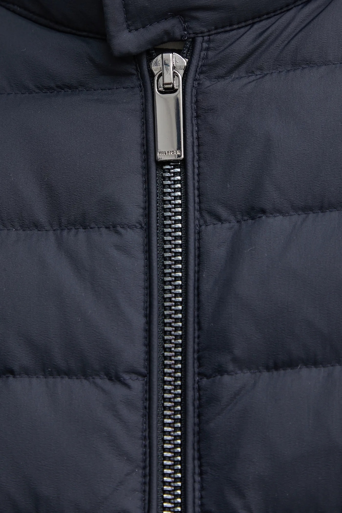 Μπουφάν με επένδυση από πούπουλα Tommy Hilfiger MW0MW37689 σκούρο μπλε