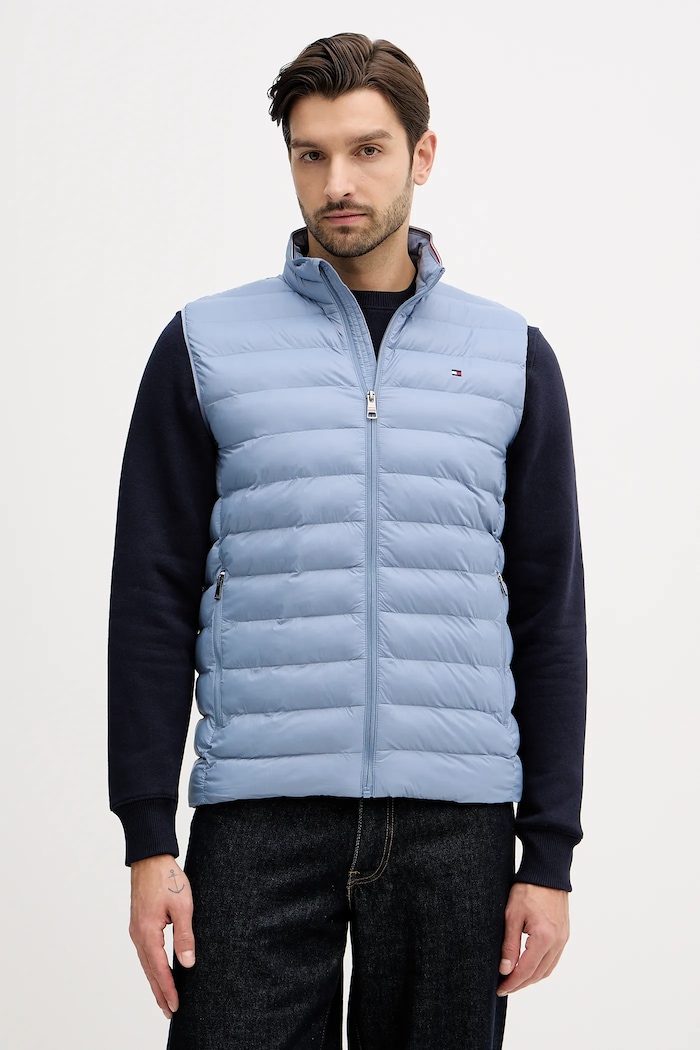 Vesta Tommy Hilfiger modrá MW0MW37677