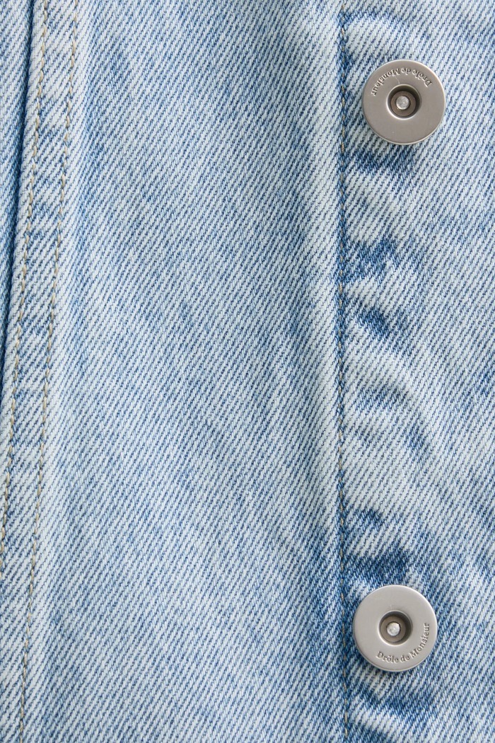 Τζιν μπουφάν Drôle de Monsieur La Veste Jean DElavEe PERM.JT182.CO123.LBE
